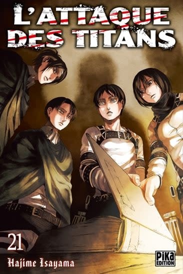 Pika Edition Manga - L'Attaque des Titans Tome 21