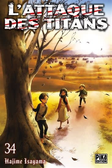 Pika Edition Manga - L'Attaque des Titans Tome 34
