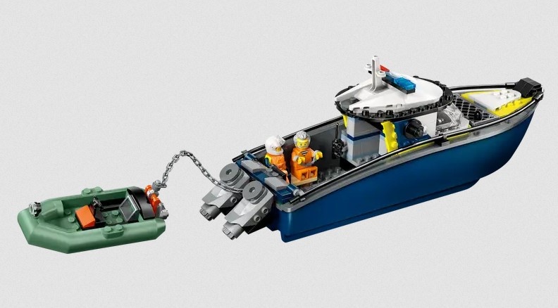 Lego Lego 60456 City - Poursuite policière en bateau