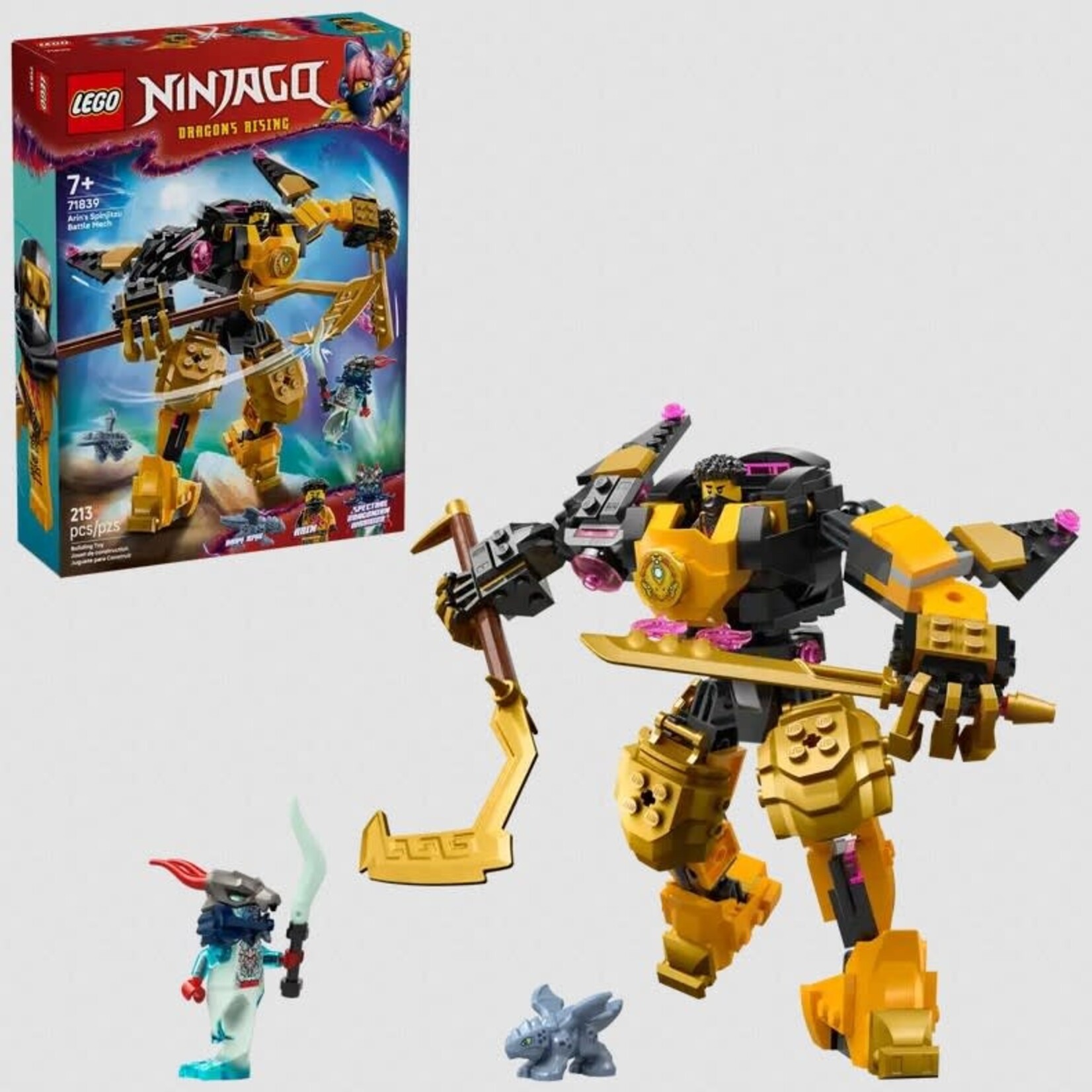 Lego Lego 71839 Ninjago - Le robot de combat de Spinjitzu d'Arin