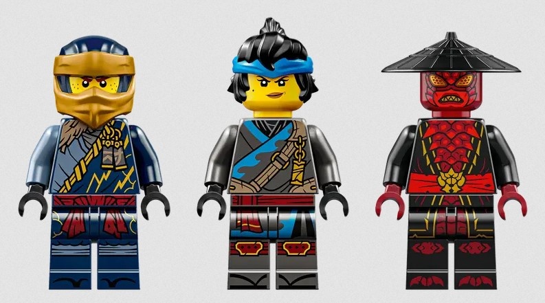 Lego Lego 71840 Ninjago - Le duel de voitures de course entre Rogue et Drix
