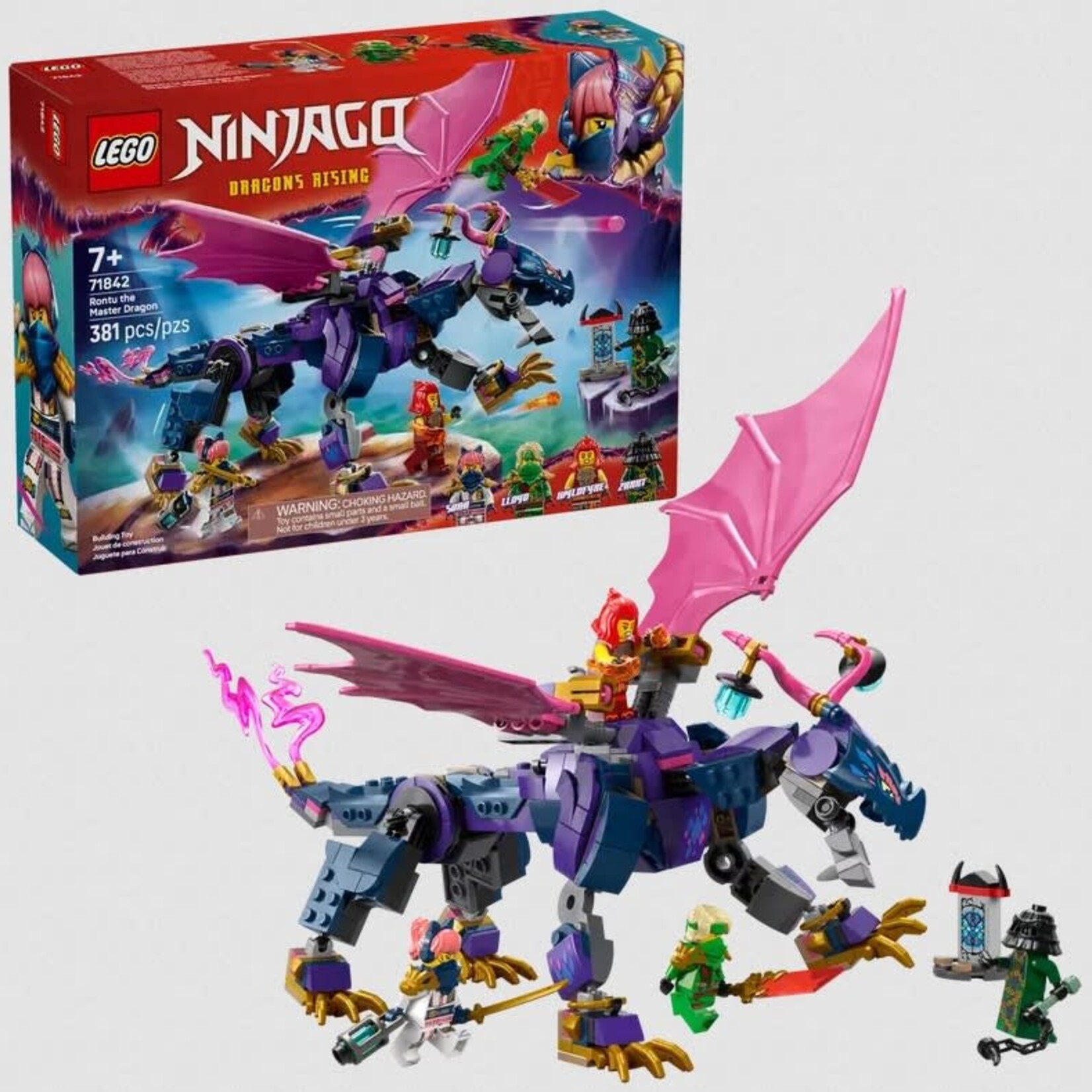 Lego Lego 71842 Ninjago - Rontu le Maître des dragons