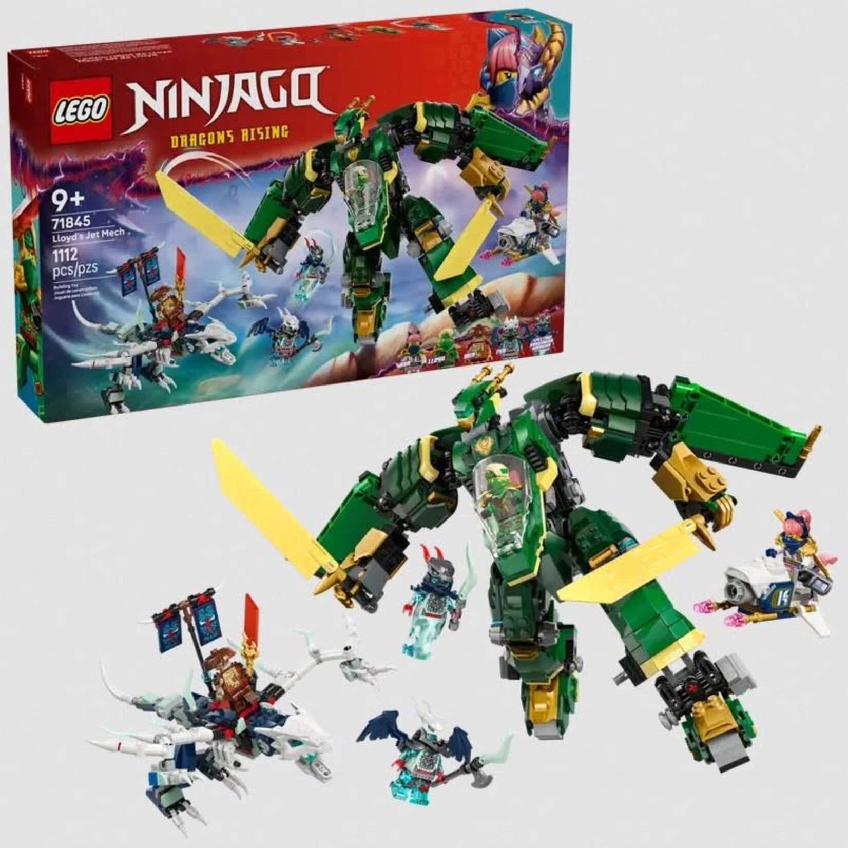 Lego Lego 71845 Ninjago - L'avion-robot de Lloyd