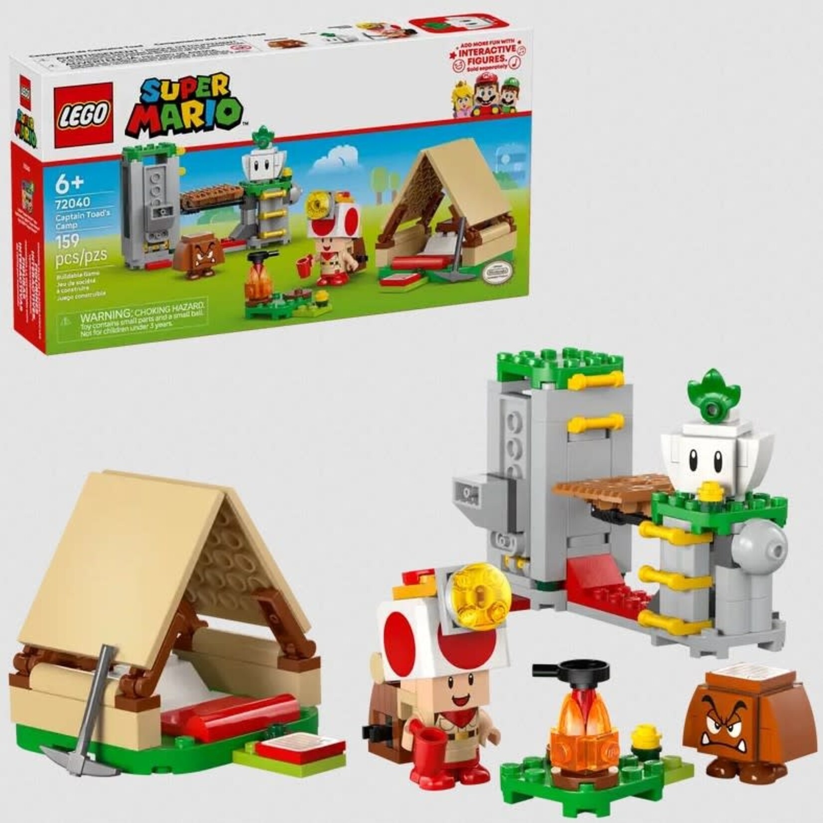Lego Lego 72040 Super Mario - Campement de Capitaine Toad