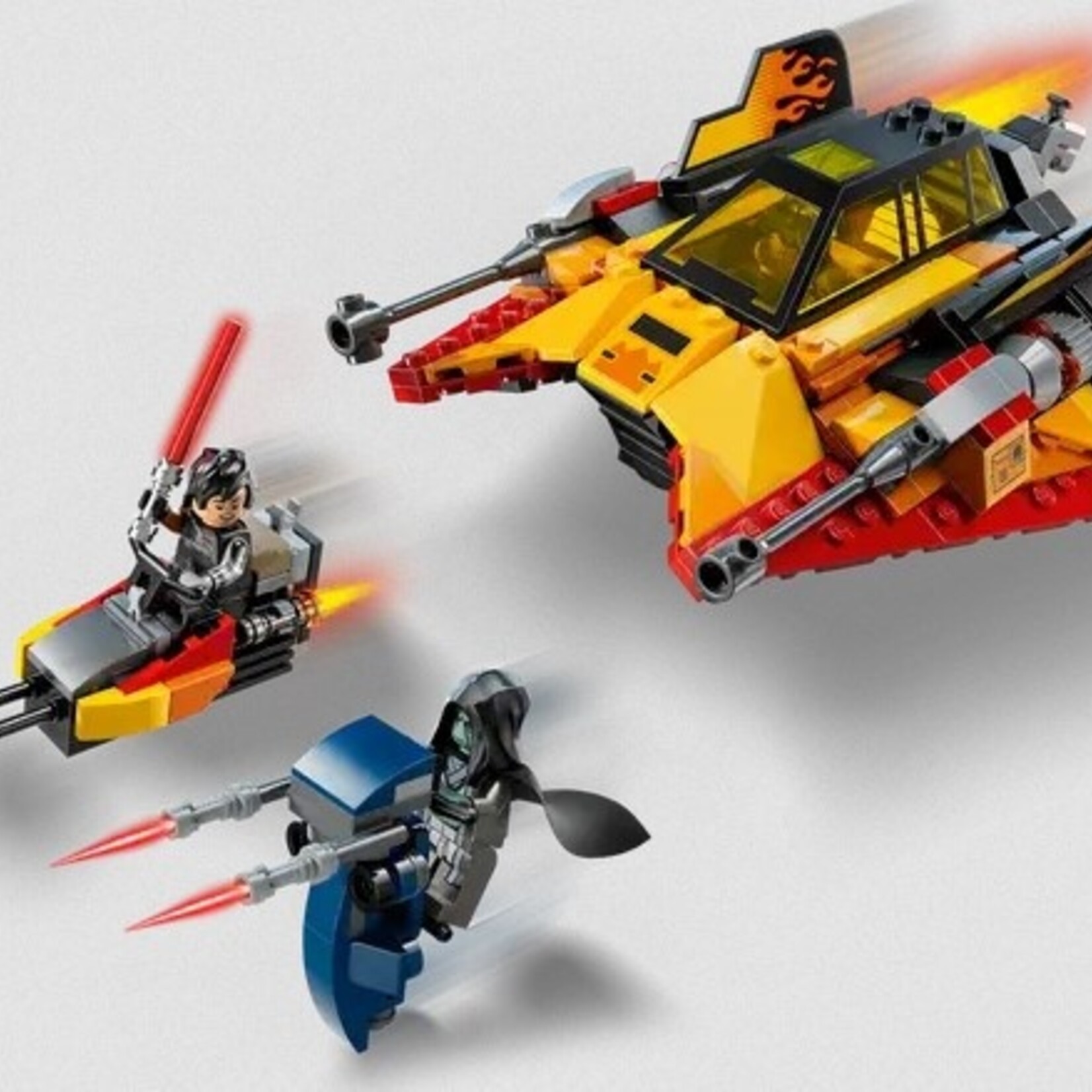 Lego Lego 75414 Star Wars - Le Snowspeeder en flammes