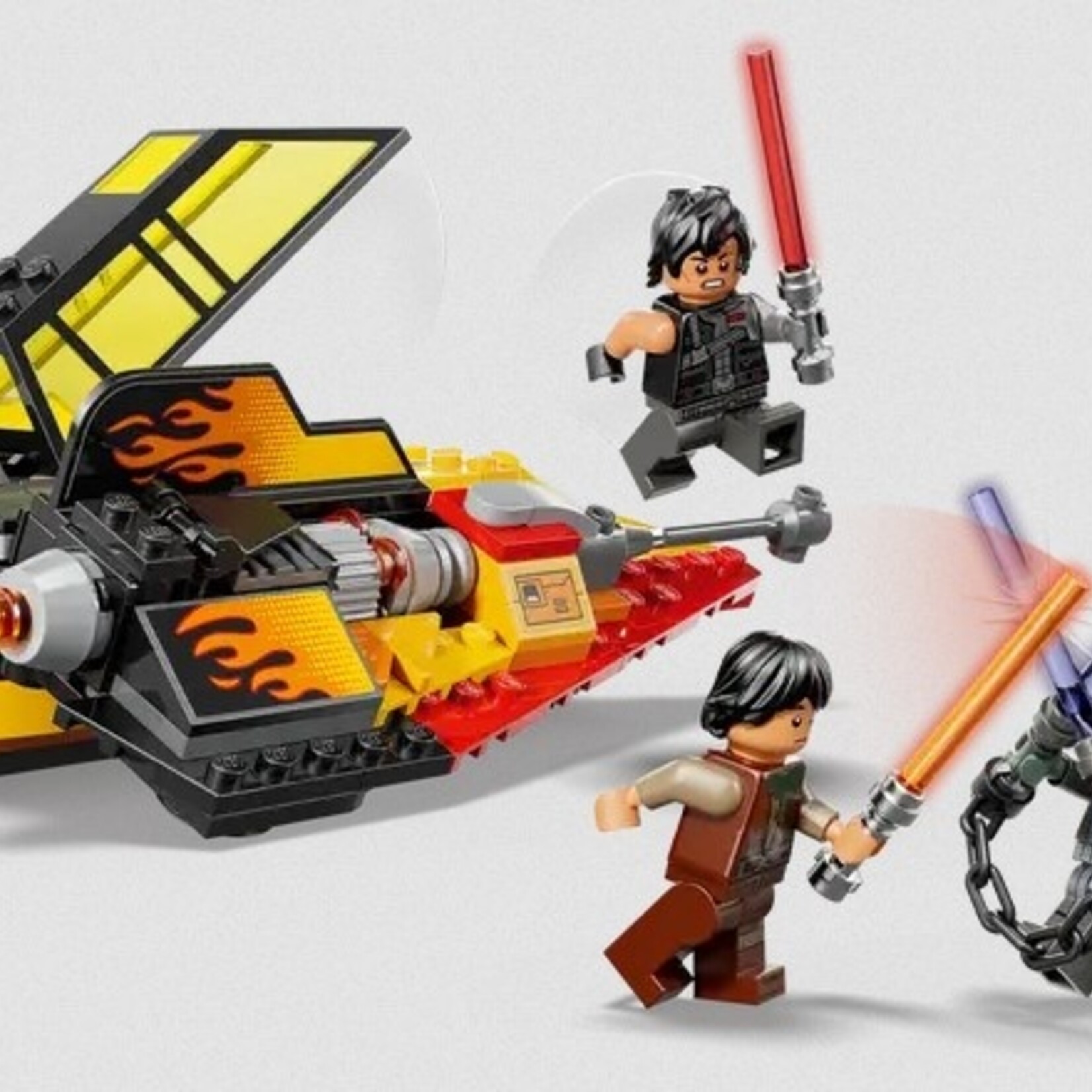 Lego Lego 75414 Star Wars - Le Snowspeeder en flammes