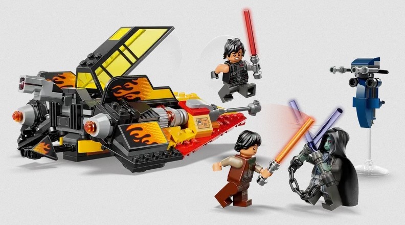 Lego Lego 75414 Star Wars - Le Snowspeeder en flammes