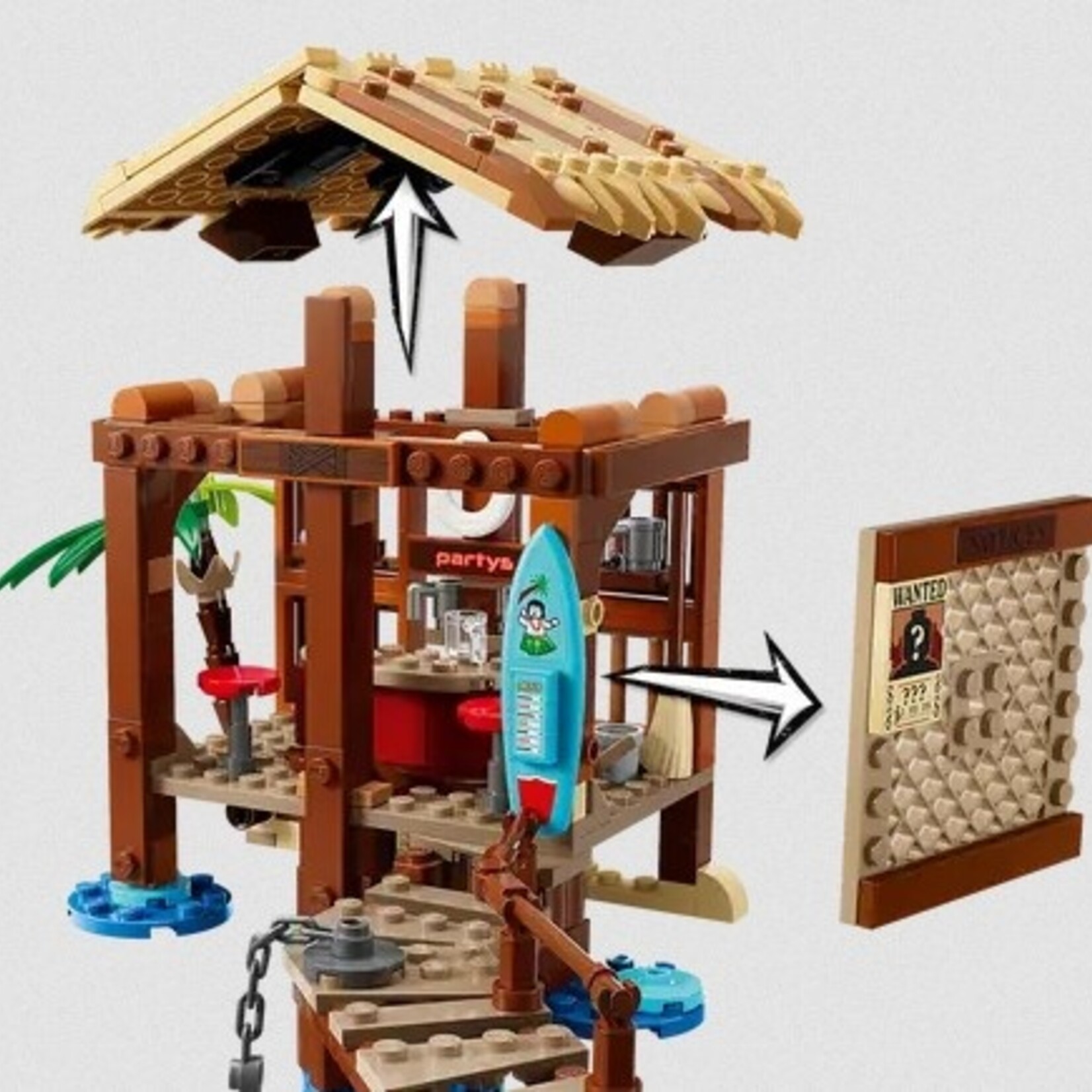 Lego Lego 75636 One Piece - La cabane de Fuchsia
