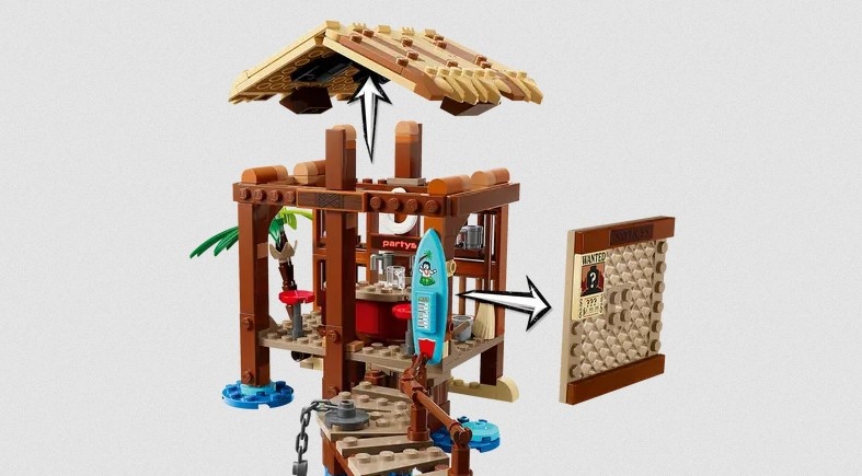 Lego Lego 75636 One Piece - La cabane de Fuchsia