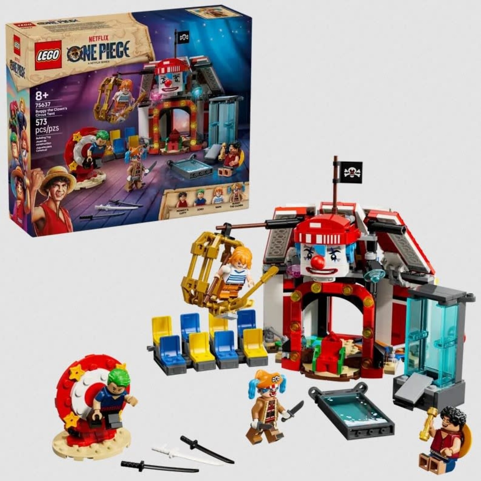 Lego Lego 75637 One Piece - Le chapiteau de Baggy le Clown