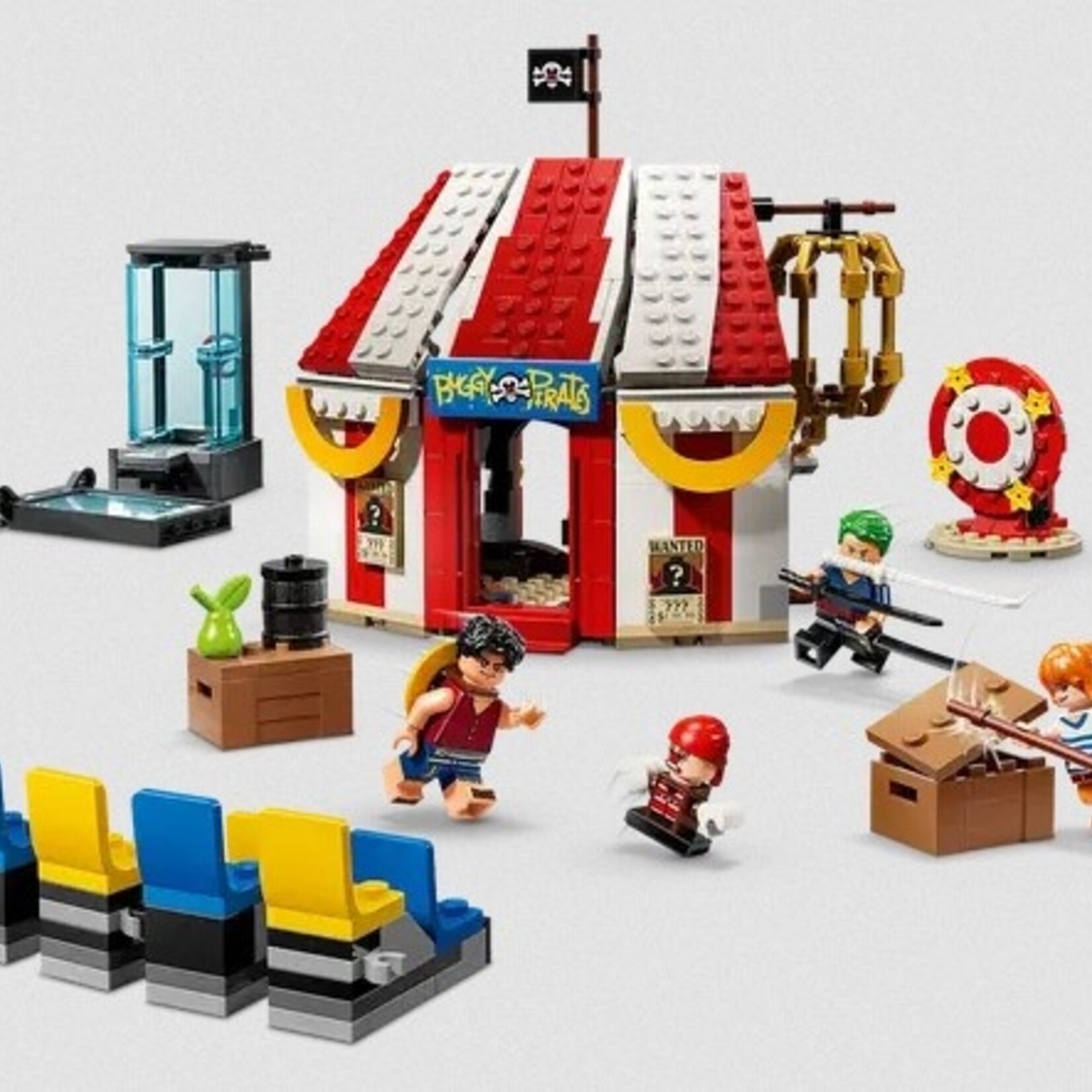 Lego Lego 75637 One Piece - Le chapiteau de Baggy le Clown