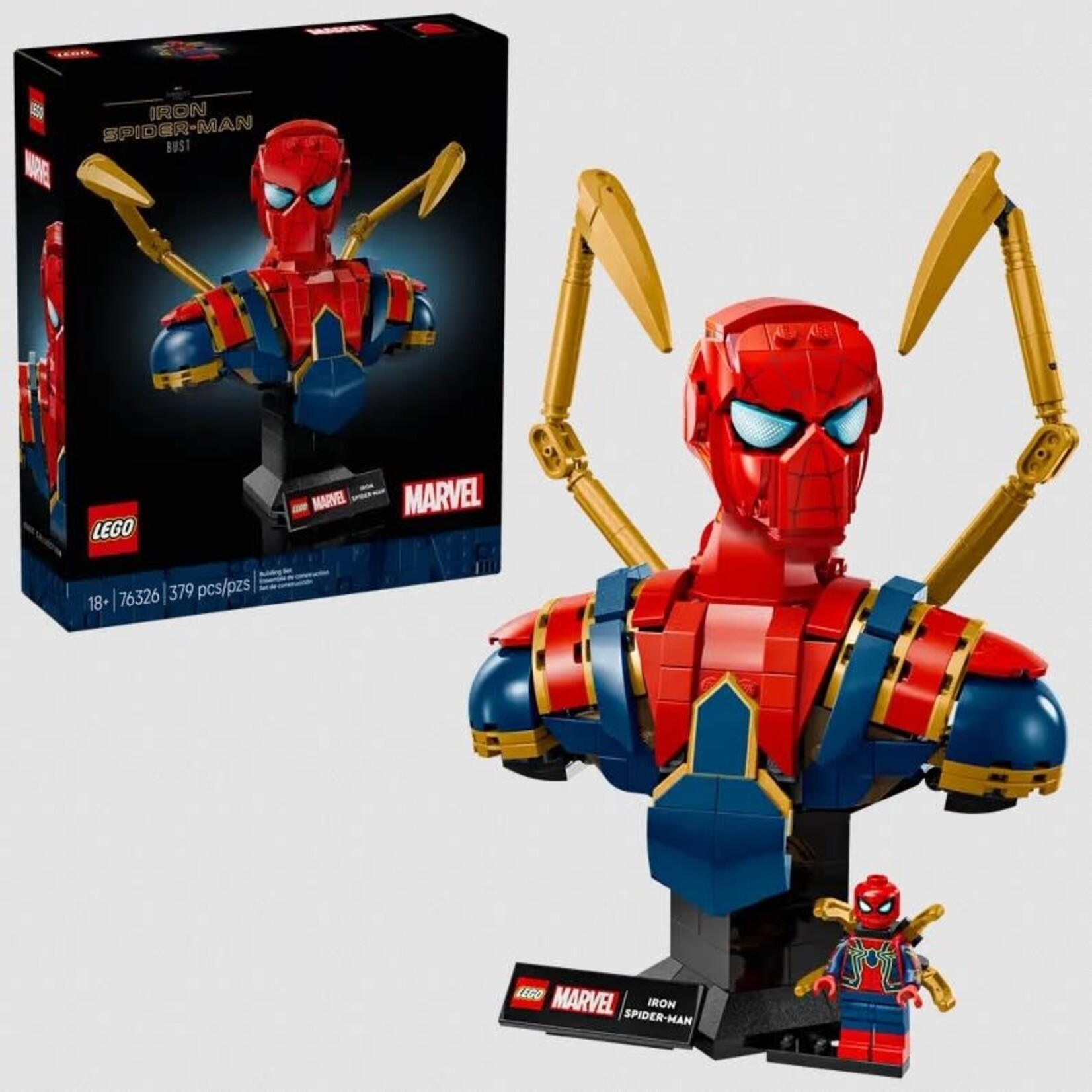 Lego Lego 76326 Marvel - Le buster d'Iron Spider-Man