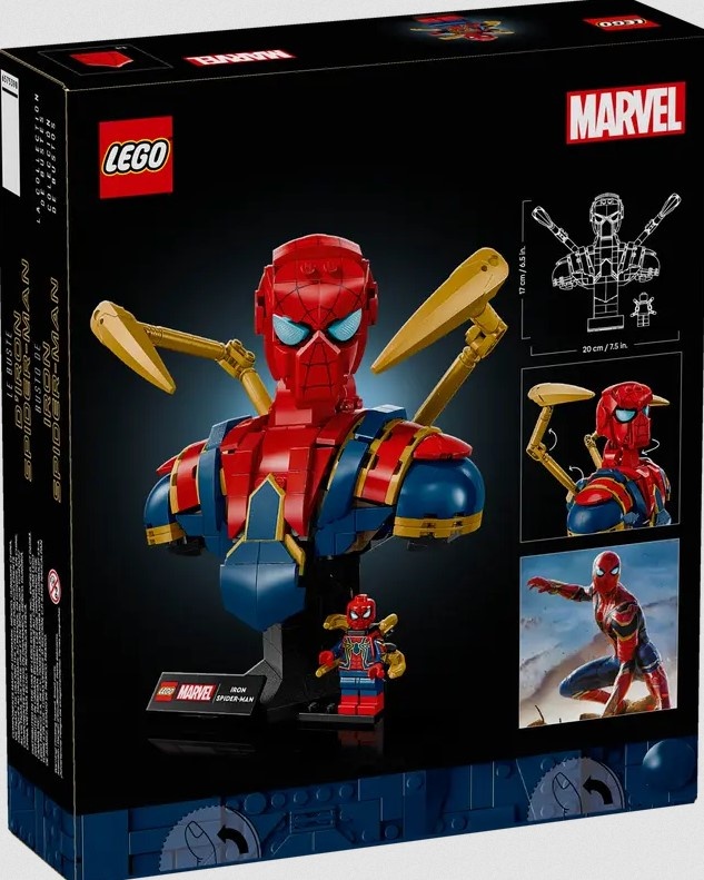 Lego Lego 76326 Marvel - Le buster d'Iron Spider-Man