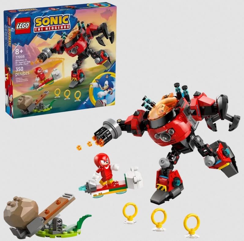Lego Lego 77005 Sonic - Knuckles contre le robot Egg Crusher du Dr. Eggman