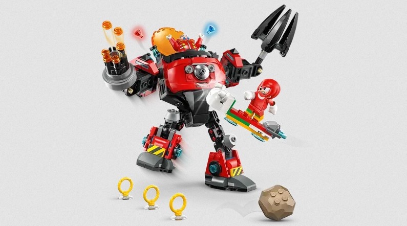 Lego Lego 77005 Sonic - Knuckles contre le robot Egg Crusher du Dr. Eggman