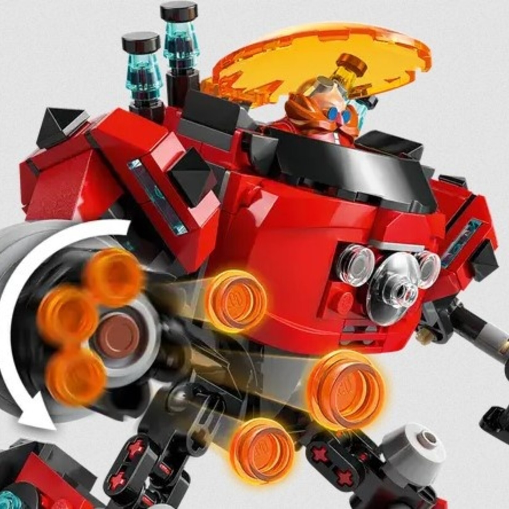 Lego Lego 77005 Sonic - Knuckles contre le robot Egg Crusher du Dr. Eggman