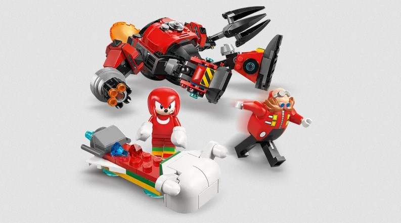 Lego Lego 77005 Sonic - Knuckles contre le robot Egg Crusher du Dr. Eggman