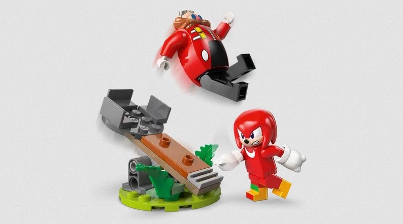 Lego Lego 77005 Sonic - Knuckles contre le robot Egg Crusher du Dr. Eggman
