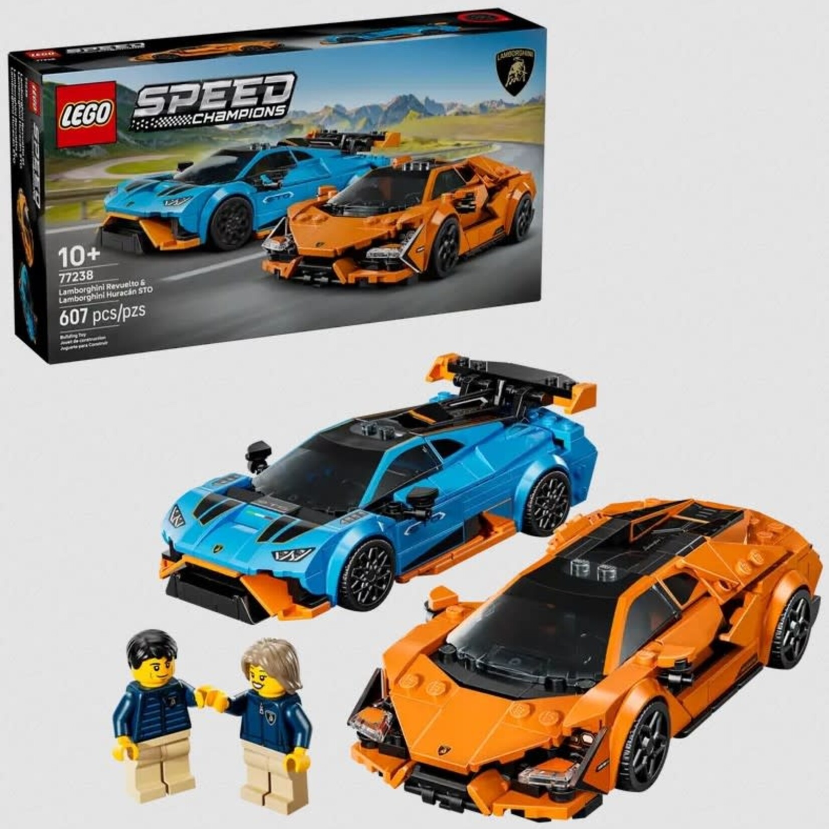 Lego Lego 77238 Speed Champions - La Lamborghini Revuelo et la Huracan STO