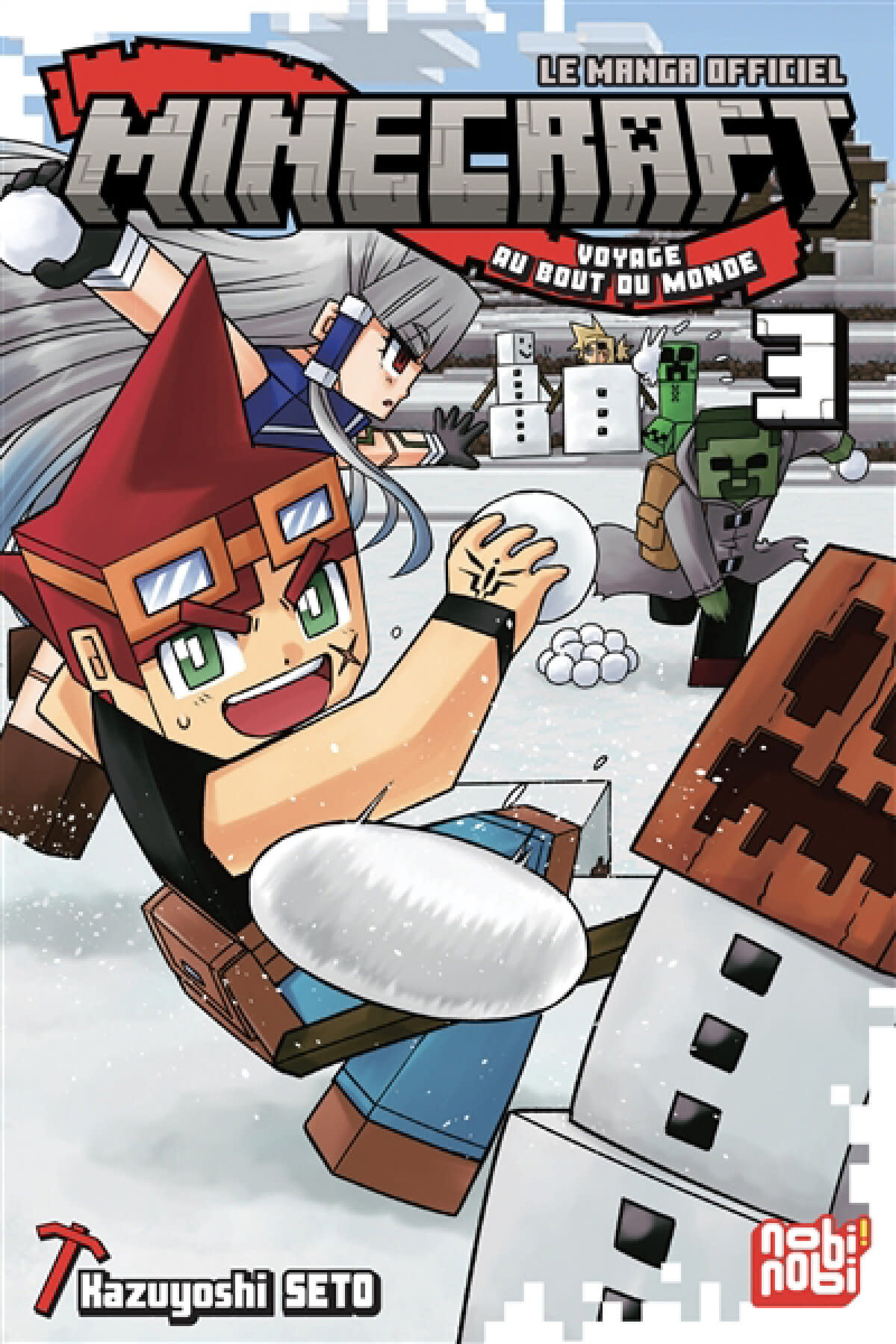 Nobi-Nobi Manga - Minecraft - Voyage au bout du monde - Tome 03