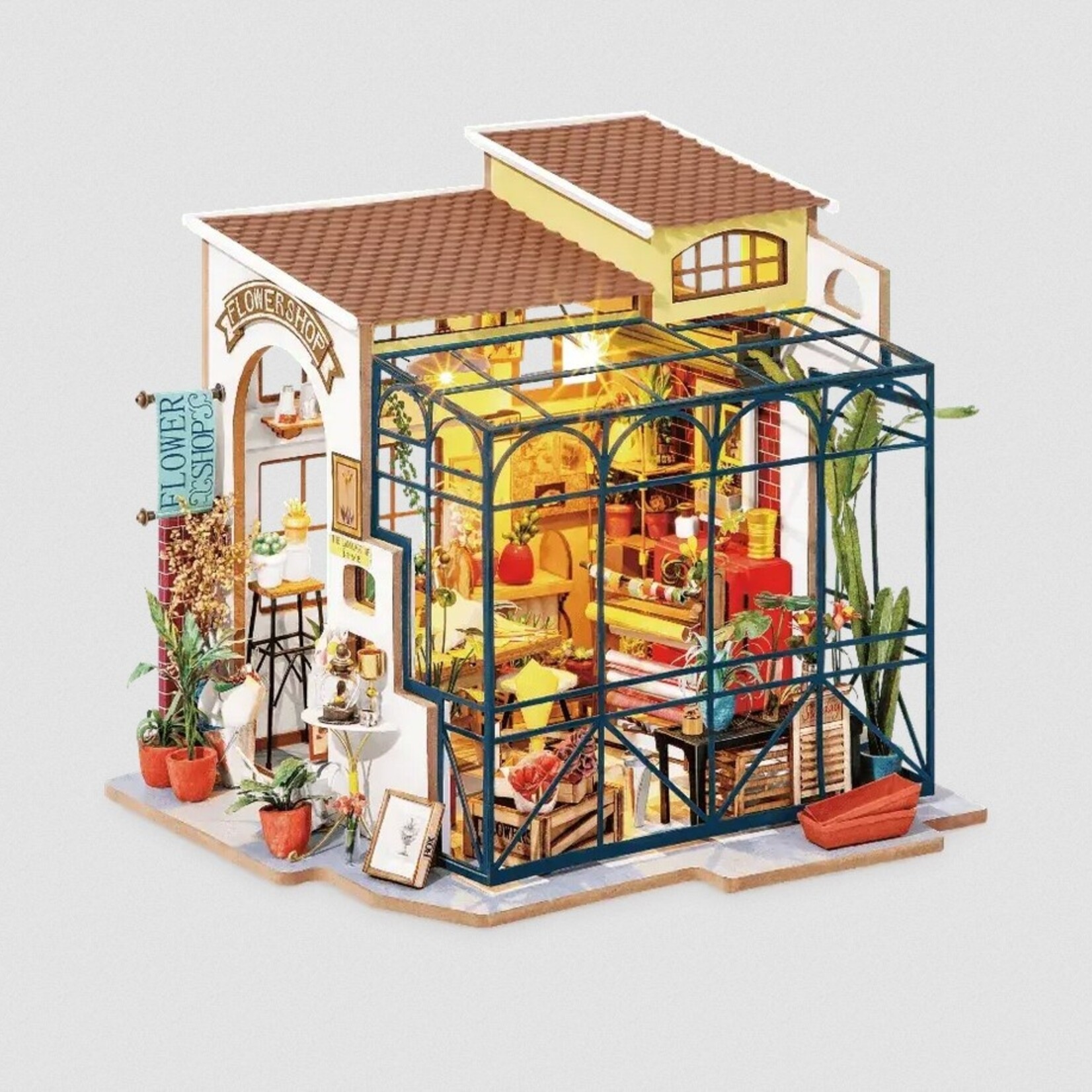 Robotime Rolife - Happy Corner - Emily's Flower Shop