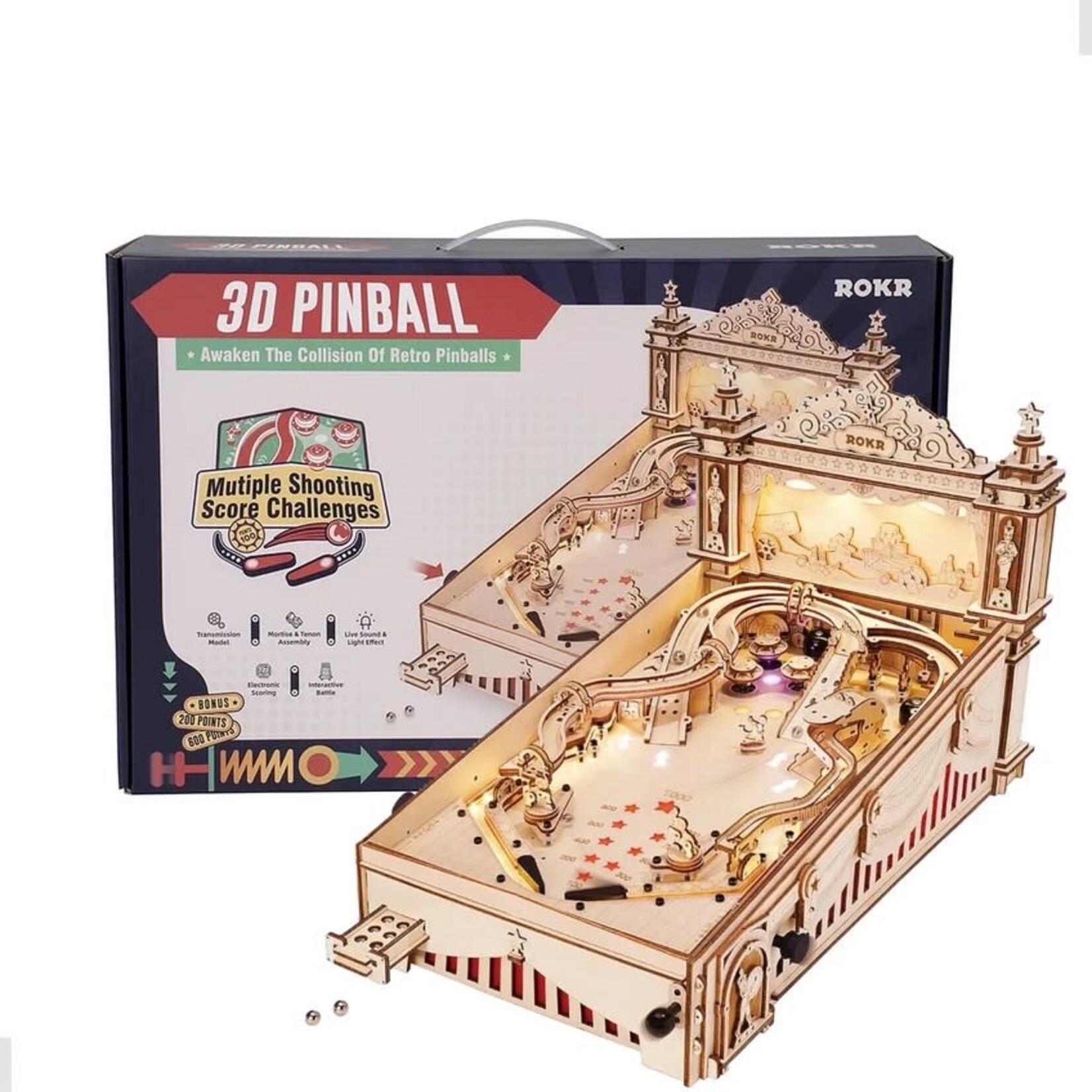 Robotime ROKR REG01 - 3D Pinball