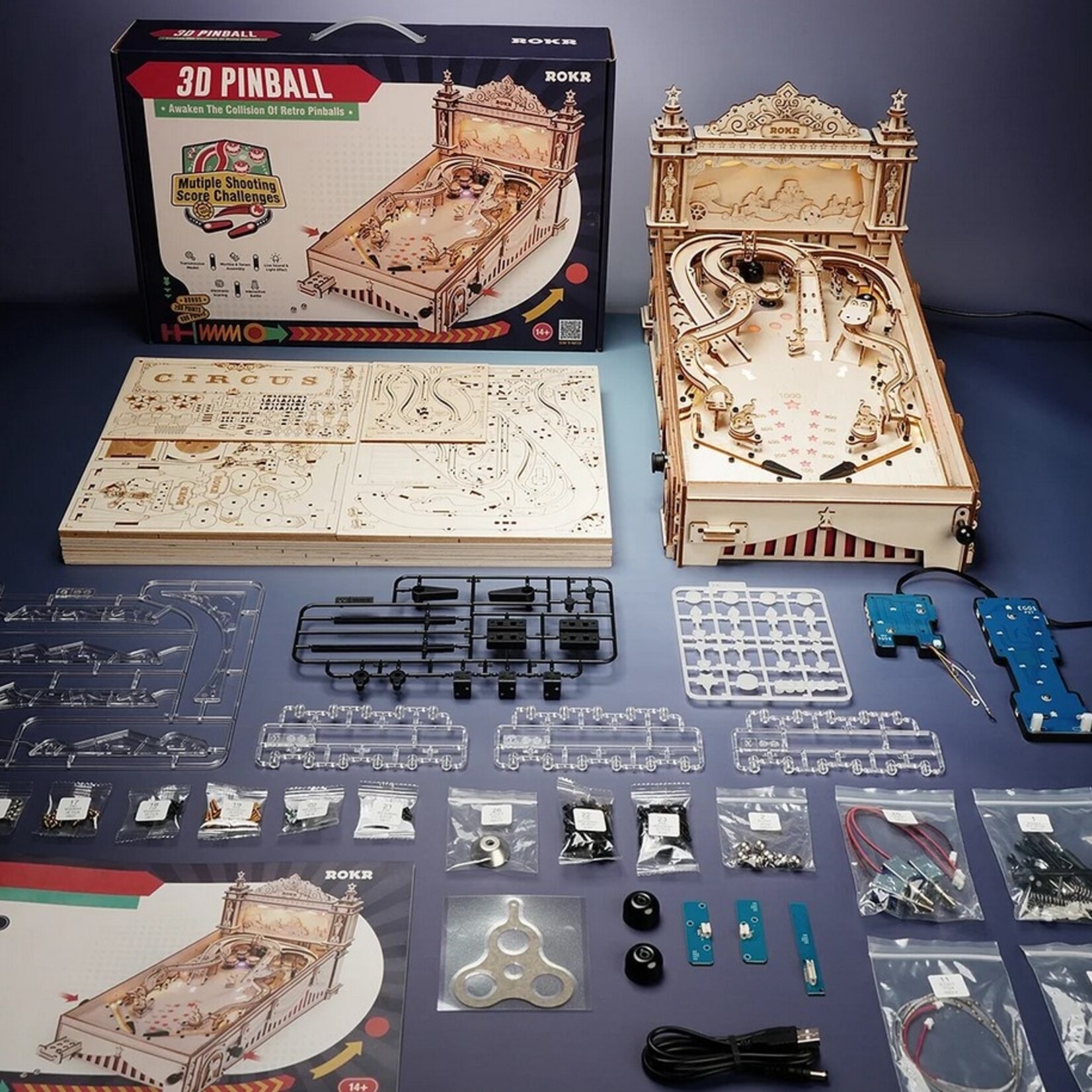 Robotime ROKR REG01 - 3D Pinball