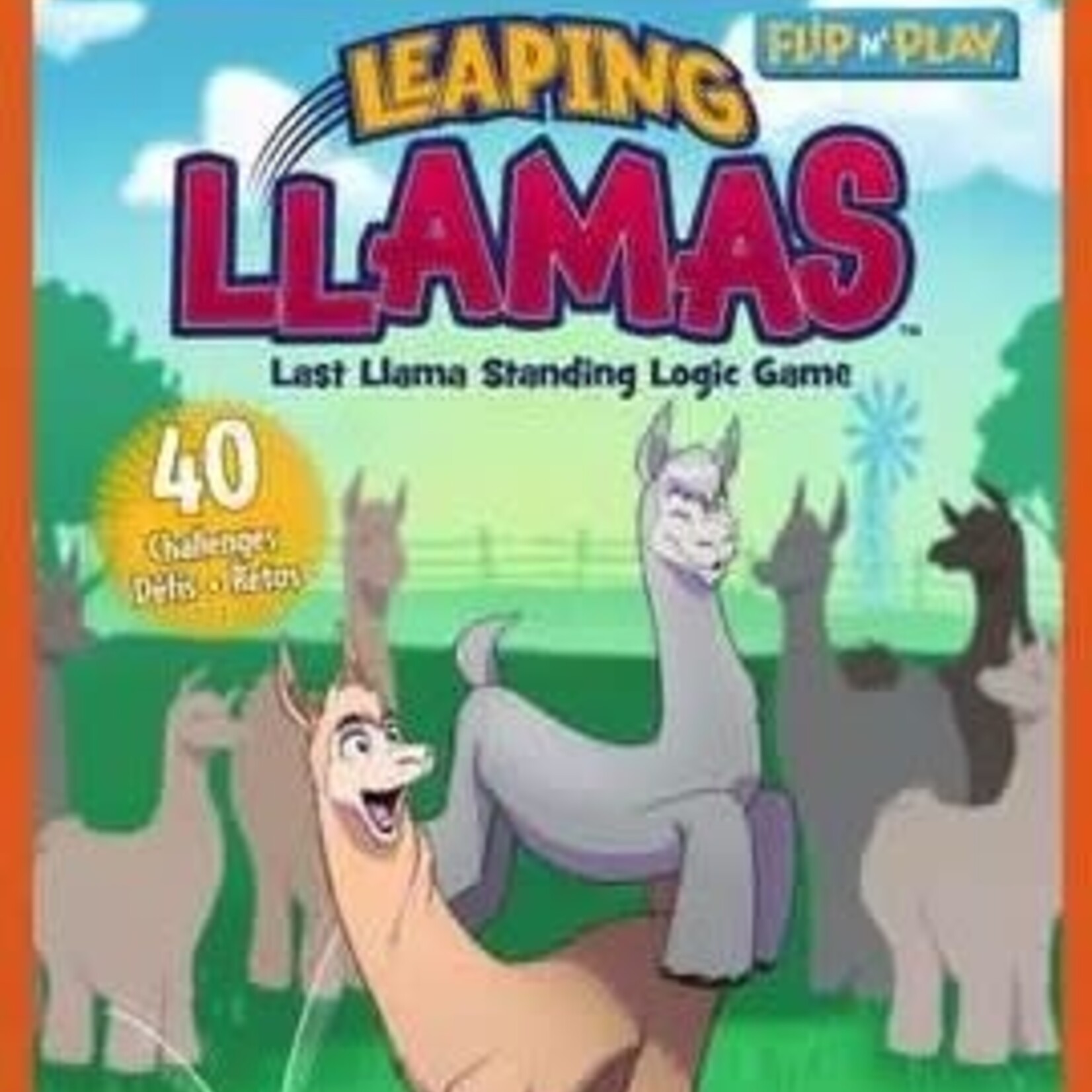ThinkFun Fl!p n' Play Leaping Llamas