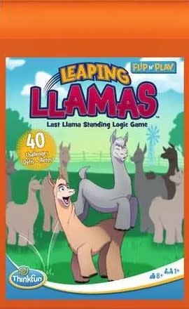 ThinkFun Fl!p n' Play Leaping Llamas
