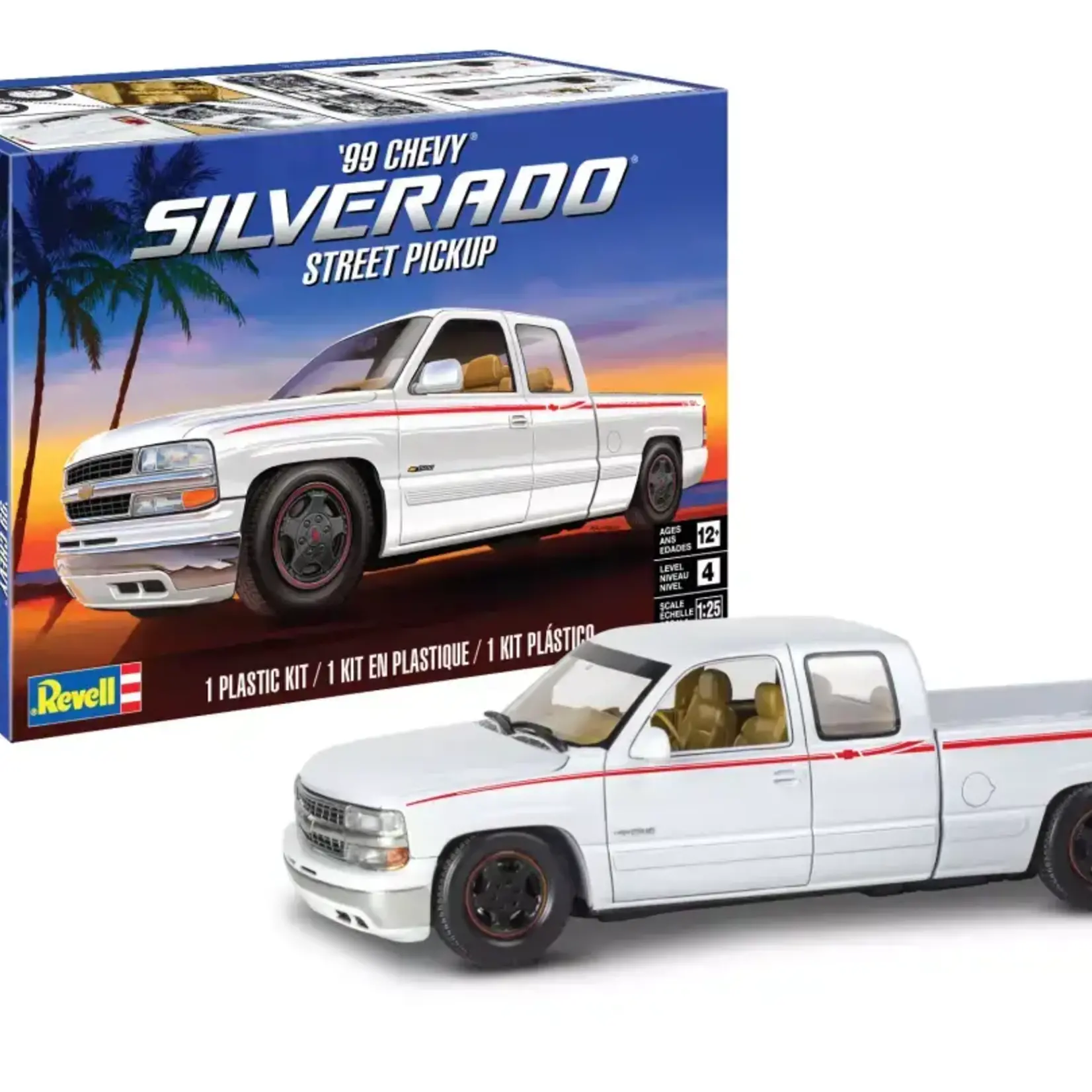 Revell Revell - 1999 Chevy Silverado Street Pickup 1/25