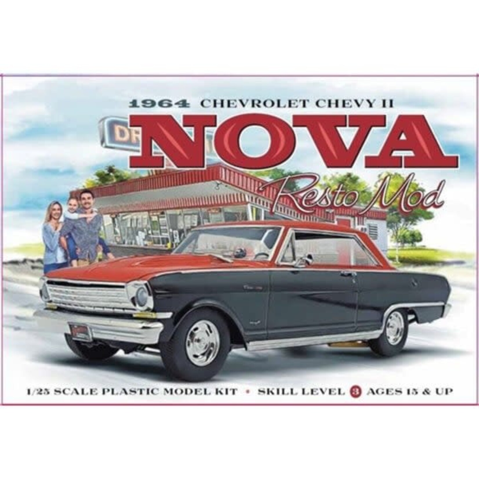Moebius Models Moebius Nova 1964 Resto Mod