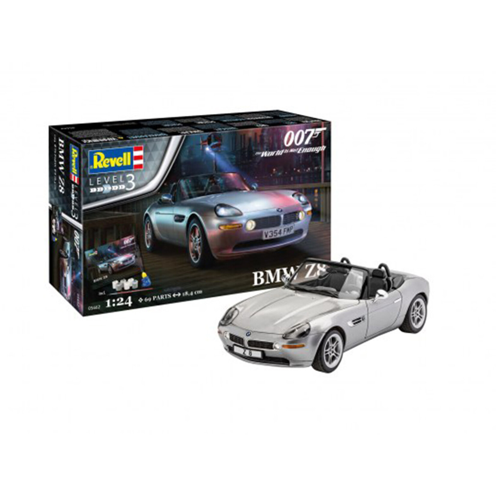 Revell Revell Level 3 BMW Z8 007  peintures et accessoires inclus