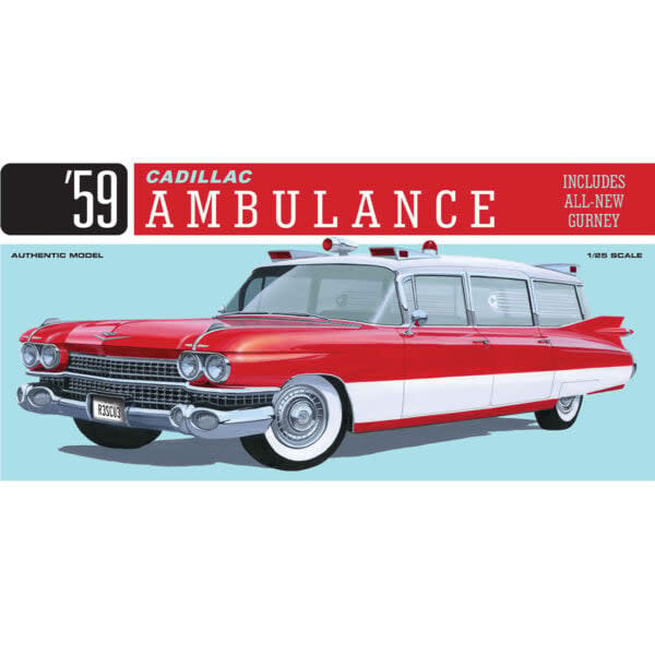 AMT AMT - '59 Cadillac Ambulance