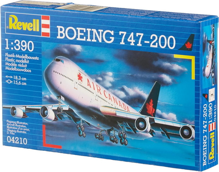 Revell Boeing 747 Air Canada 1/390