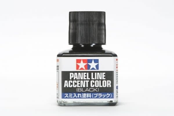 Tamiya tamiya Panel line accent color Noir