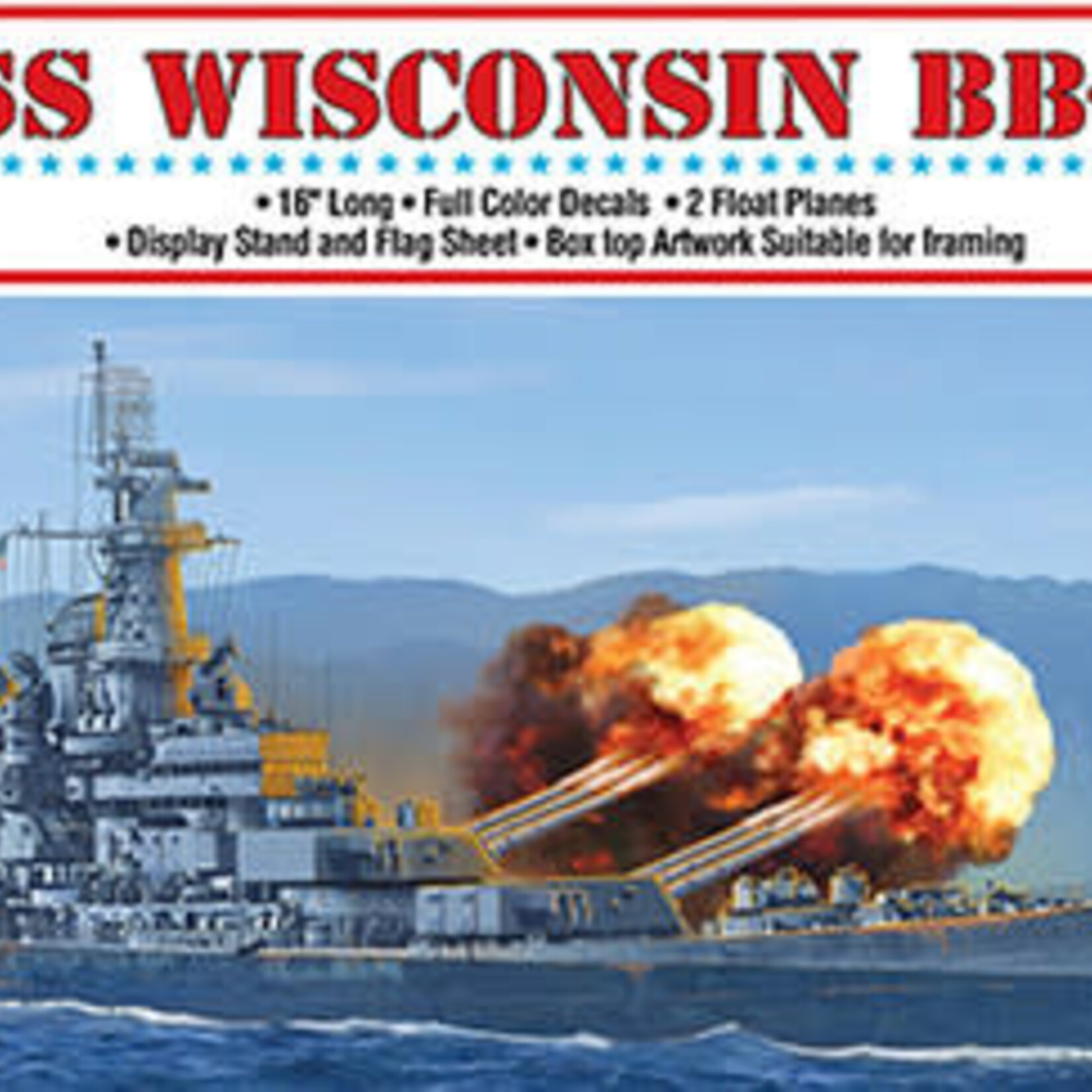 Atlantis Atlantis USS Wisconsin BB-64 1:665
