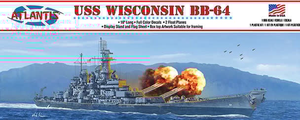 Atlantis Atlantis USS Wisconsin BB-64 1:665