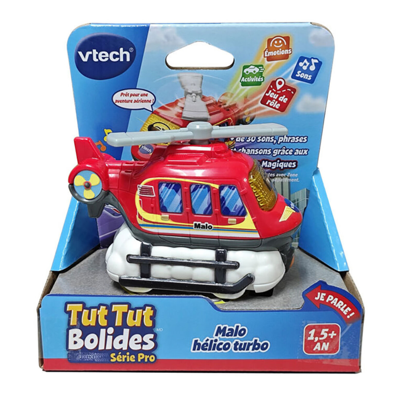 VTech Vtech Tut Tut Bolides, Malo hélico turbo