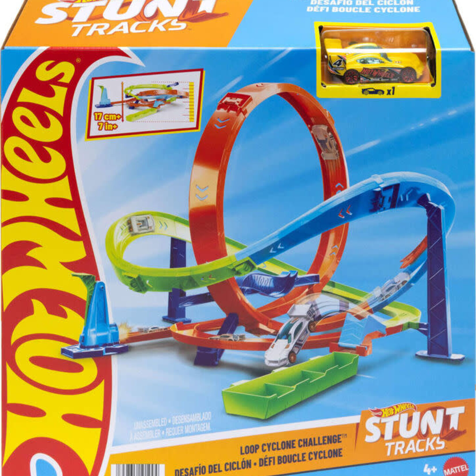 Hot Wheels Hot Wheels Stunt Track - Défi boucle cyclone