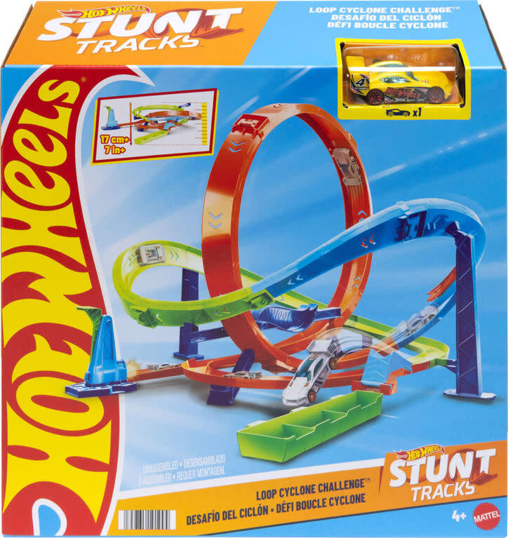 Hot Wheels Hot Wheels Stunt Track - Défi boucle cyclone