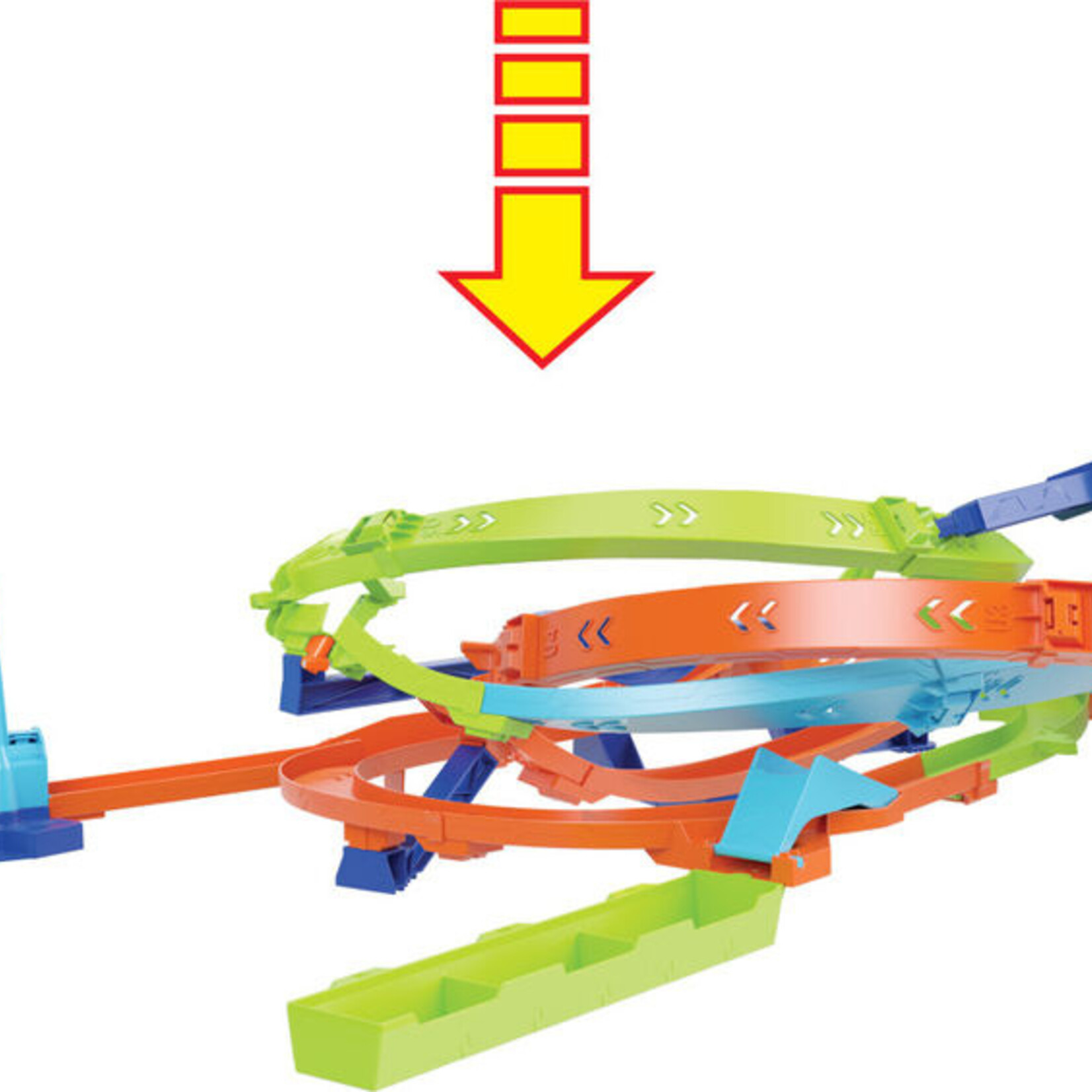 Hot Wheels Hot Wheels Stunt Track - Défi boucle cyclone
