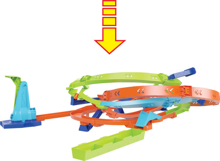 Hot Wheels Hot Wheels Stunt Track - Défi boucle cyclone
