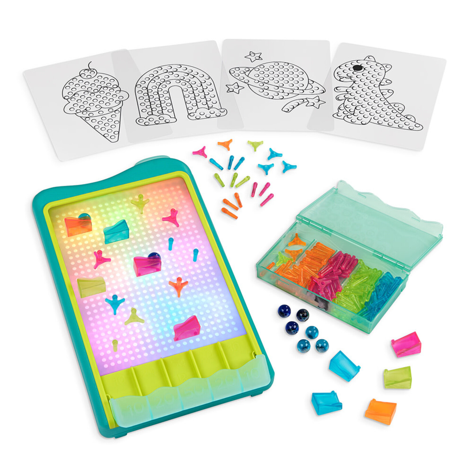 battat B - Descente de billes lumineuse