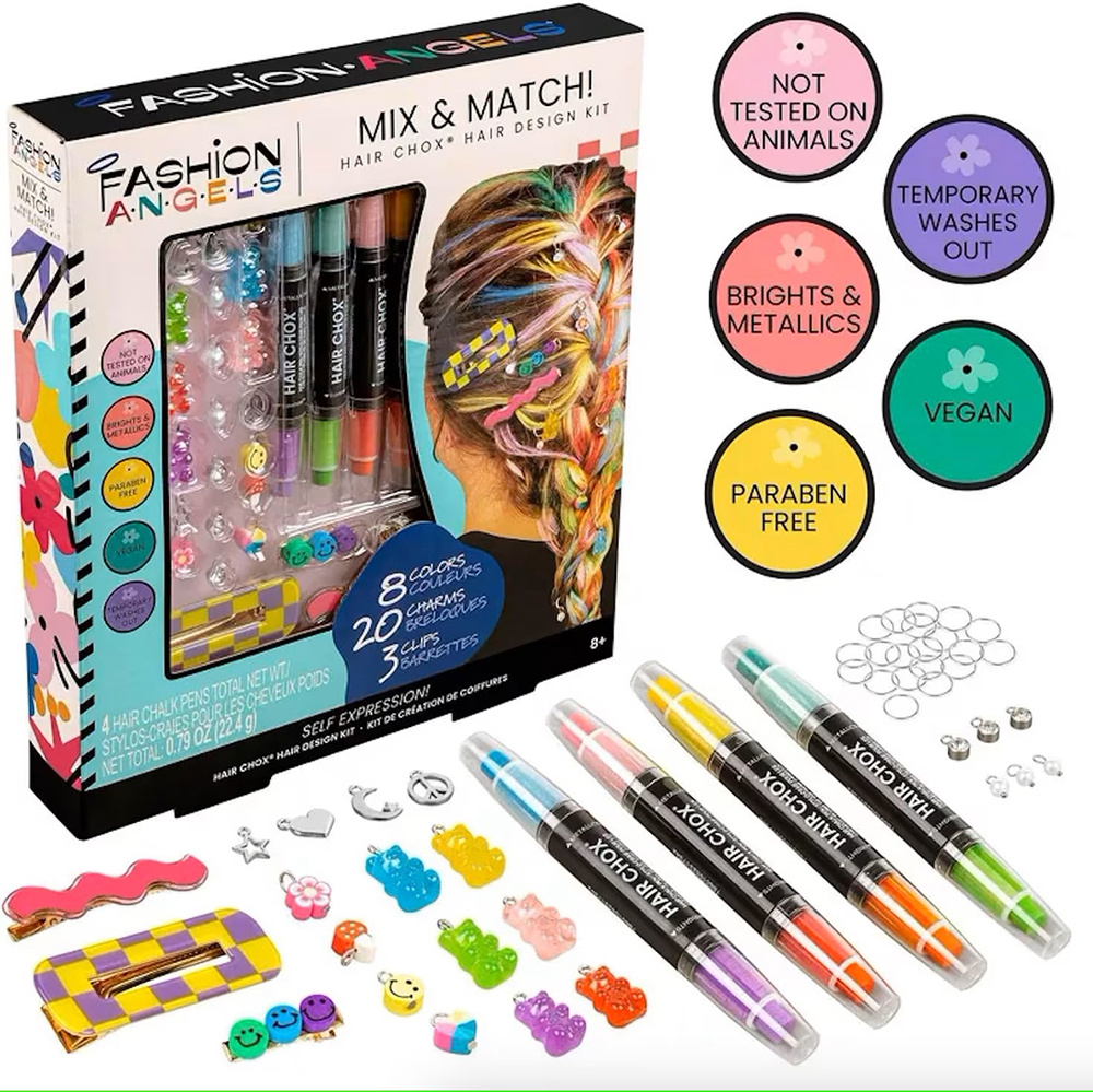 Fashion Angels Fashion Angels - Mix & Match! Kit de création de coiffure