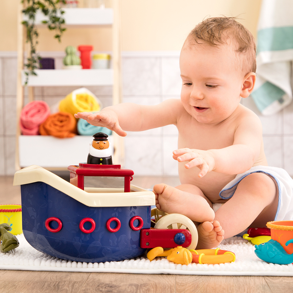 B. Collection B Toys - Fish & Splish - Bateau pour le bain