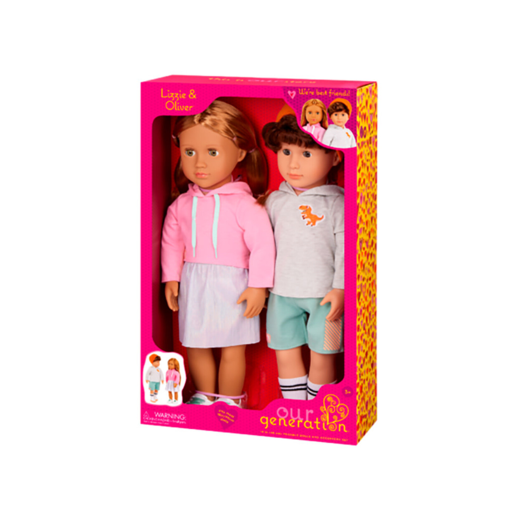 Our Generation OG - Poupée Lizzie & Oliver