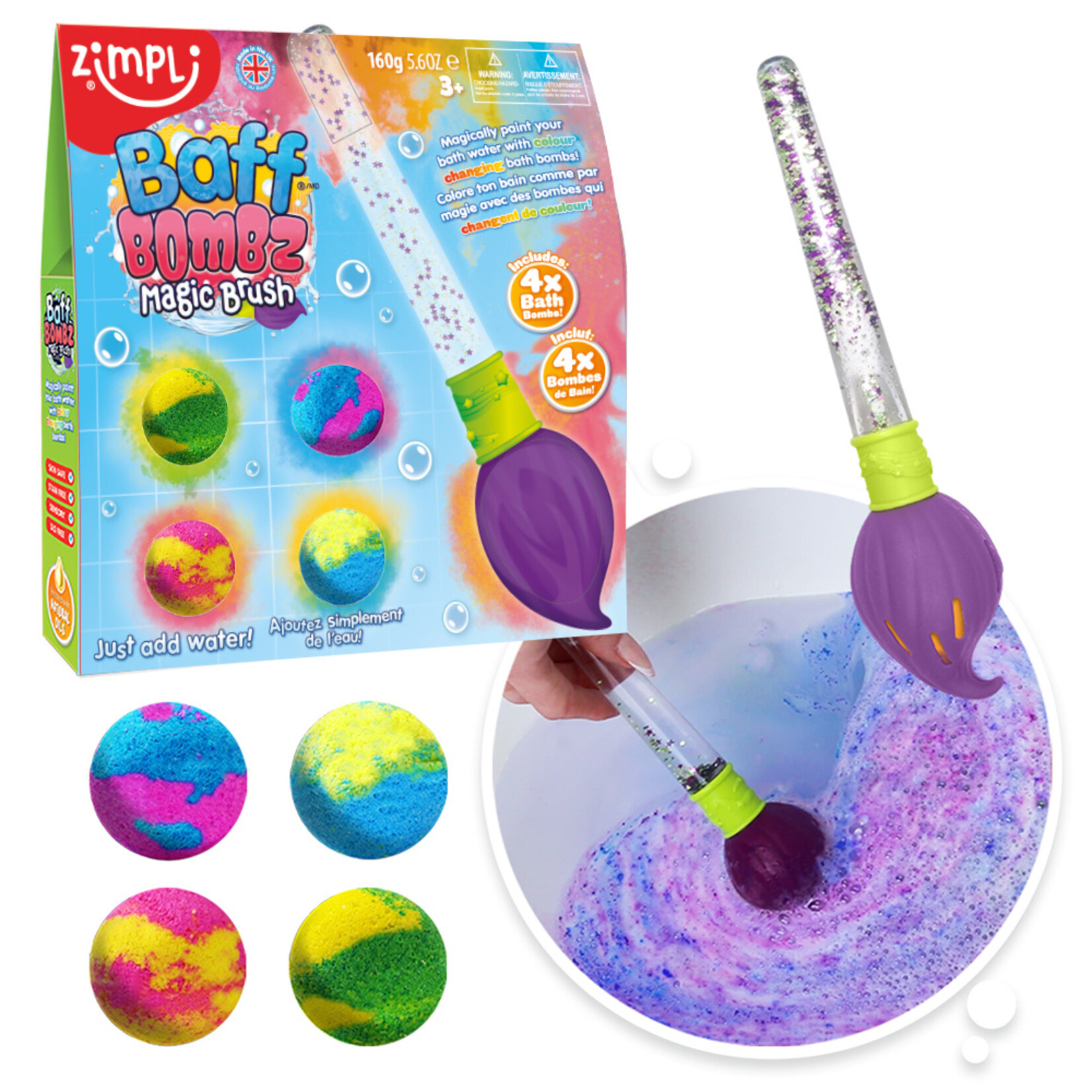 Zimpli Kids Zimpli - Baff Bombz Magic Brush