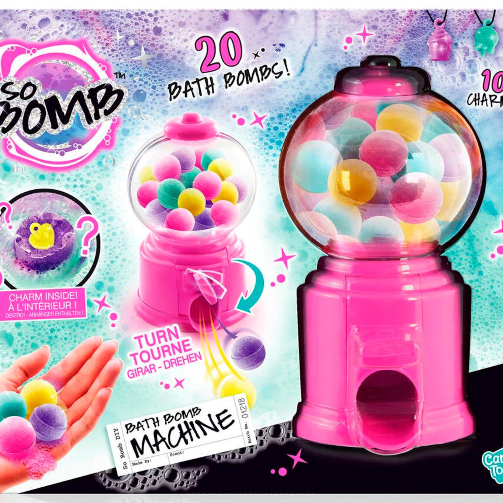 Canal Toys So Bomb - Machine Distributrice à boules de bains