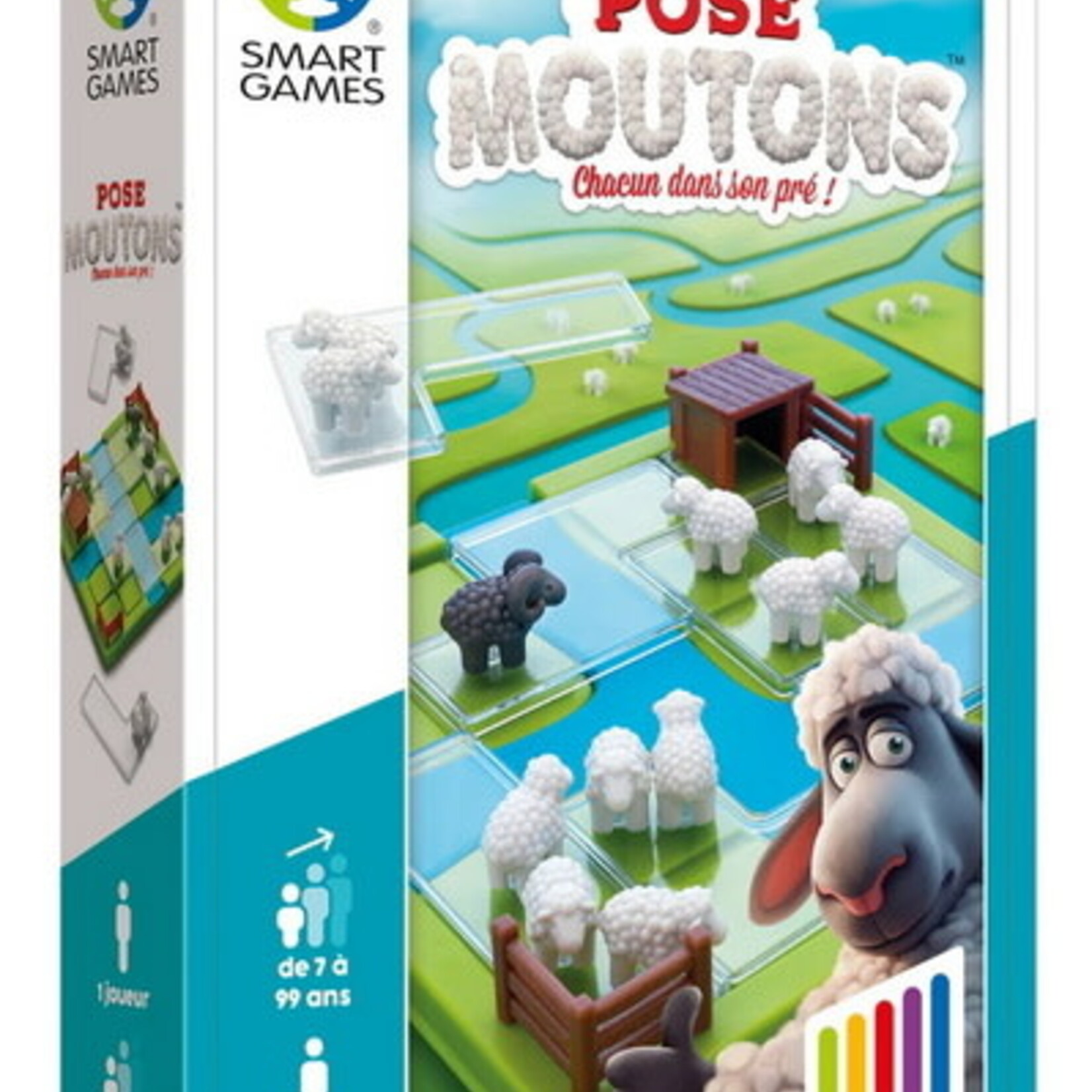 Smart Games Pose Moutons - Chacun dans son pré!