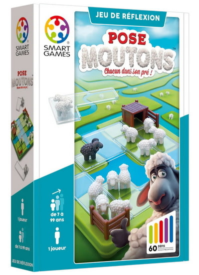 Smart Games Pose Moutons - Chacun dans son pré!